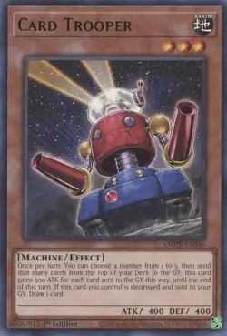 Card Trooper AMDE-EN046 Amazing Defenders 1st Edition - Image 1