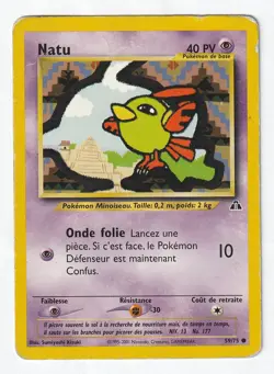 CARTE POKEMON NATU 59/75. NEO DISCOVERY WIZARDS. FR - Image 1