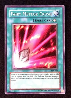 Fairy Meteor Crush YuGiOh Starter Deck: Kaiba Evolution Spell Common - Image 1