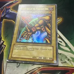 Yugioh! Right Arm of the Forbidden One LOB-122 Ultra Rare Unlimited HP - Image 2