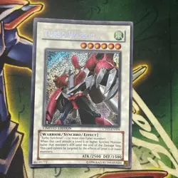 Yugioh! Turbo Warrior CT05-EN004 Secret Rare Limited Edition VLP/NM - Image 1