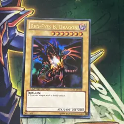 Yugioh! Red-Eyes B. Dragon LC01-EN006 Ultra Rare Limited Edition NM - Image 1