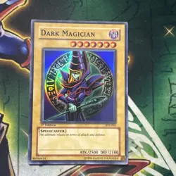 Yugioh! Dark Magician SYE-001 Super Rare 1st Edition LP - Image 1