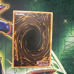 Yugioh! Dark Magician MGED-EN002 Gold Rare 1st Edition VLP/NM - Image 2