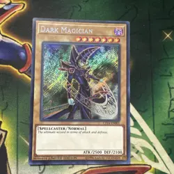 Yugioh! Dark Magician CT14-EN001 Secret Rare Limited Edition VLP/NM - Image 1