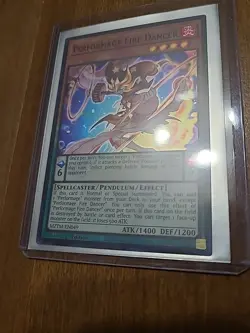 Performage Fire Dancer - MZTM-EN049 - Super Rare - 1st Edition Yugioh NM - Image 1