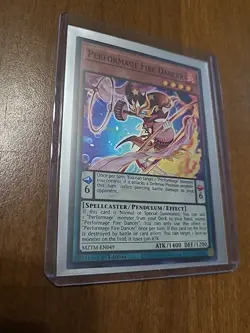 Performage Fire Dancer - MZTM-EN049 - Super Rare - 1st Edition Yugioh NM - Image 2