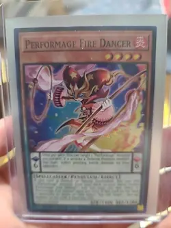 Performage Fire Dancer - MZTM-EN049 - Super Rare - 1st Edition Yugioh NM - Image 3