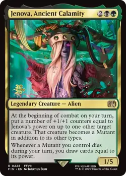 Jenova, Ancient Calamity [FINAL FANTASY Prerelease Promo] Magic MTG - Image 1