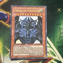 Yugioh! Obelisk the Tormentor TN19-EN007 Secret Rare Limited Edition MP - Image 1