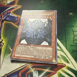 Yugioh! Obelisk the Tormentor TN19-EN007 Secret Rare Limited Edition MP - Image 2
