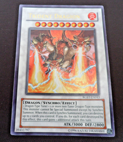 Trident Dragion Ultimate Rare Card NM (RGBT-EN043) Unlimited Yugioh Yu-Gi-Oh - Image 4