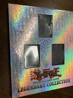 Yu-Gi-Oh Trading Card Binder Legendary Collection 1996 Game 3 Cards Silver Ra - Image 2