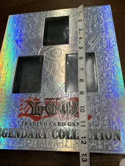 Yu-Gi-Oh Trading Card Binder Legendary Collection 1996 Game 3 Cards Silver Ra - Image 4