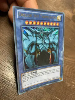 Yu-Gi-Oh Trading Card Binder Legendary Collection 1996 Game 3 Cards Silver Ra - Image 5