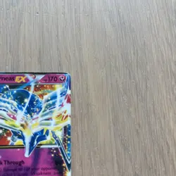 Xerneas EX Square Cut Error Miscut Promo XY07 Pokemon Card LP - Image 3