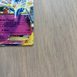 Xerneas EX Square Cut Error Miscut Promo XY07 Pokemon Card LP - Image 4