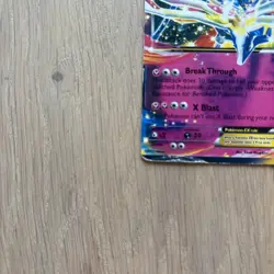 Xerneas EX Square Cut Error Miscut Promo XY07 Pokemon Card LP - Image 5