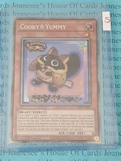 JUSH-EN017 Cooky☆Yummy Starlight Rare Yu-Gi-Oh Card 1st Edition New - Image 4