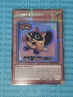 JUSH-EN017 Cooky☆Yummy Starlight Rare Yu-Gi-Oh Card 1st Edition New - Image 5