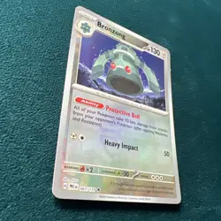 Pokemon Card Bronzong 067/131 Poke Ball Reverse Holo Prismatic Evolutions NM - Image 3