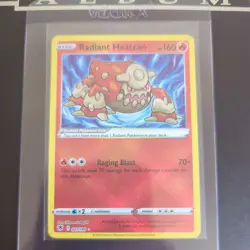 Pokemon Card - Radiant Heatran 027/189 - Astral Radiance - Ultra Rare, NM - Image 1
