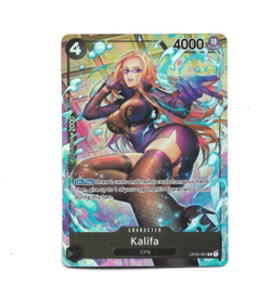 One Piece Card Game Kalifa OP03-081 SR Alternate Art Parallel Card NM - Image 1