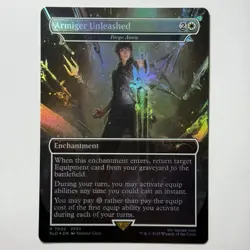 MTG x Final Fantasy Armiger Unleashed Forge Anew Foil Secret Lair UK Tracked - Image 1