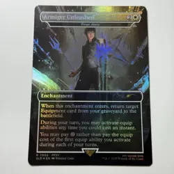 MTG x Final Fantasy Armiger Unleashed Forge Anew Foil Secret Lair UK Tracked - Image 3