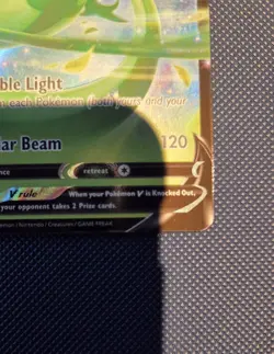 Serperior V 7/196 Ultra Rare Silver Tempest Pokemon TCG Card Near Mint - Image 5