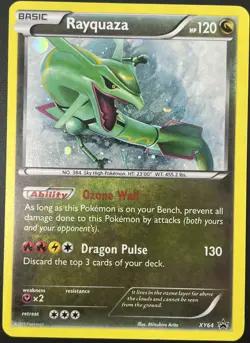 Rayquaza XY64 Promo Holo Rare XY Pokemon Trading Card Game LP - Image 1