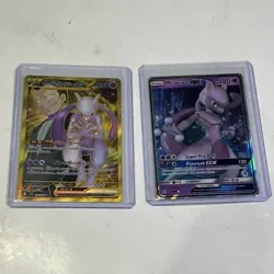 Team Rocket's Mewtwo ex SR UR set 130/098 Glory of Team Rocket Pokemon Card NM - Image 1