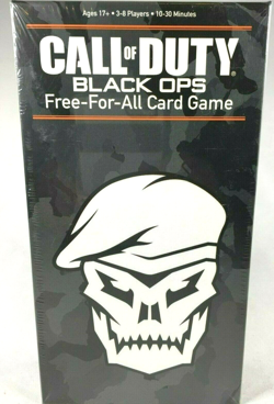 Call of Duty Black Ops Free For All Card Game 3-8 Players 10-30 Mins Activision - Image 1