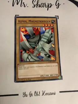 ALPHA, MAGNETKRIEGER - 1. AUFLAGE SDMY-DE007 DEUTSCH Yu-Gi-Oh! CARD COMMON 2016 - Image 4