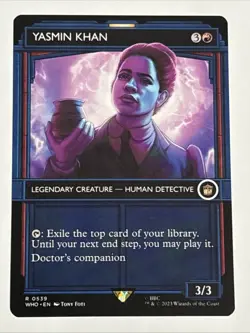 MTG Universes Beyond: Doctor Who Yasmin Khan Showcase 0539 NM Rare - Image 1
