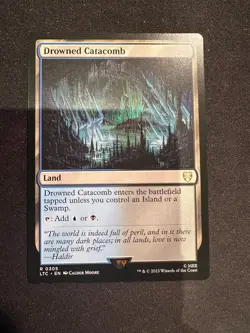 Drowned Catacomb - 0305 LTC MTG - Rare N/M - Host of Mordor - Image 1