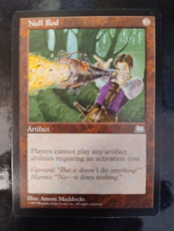 MtG - Null Rod (Weatherlight) - Image 1