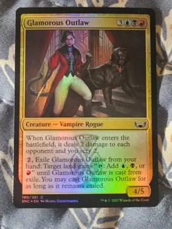 Glamorous Outlaw FOIL (190/547) Streets of New Capenna MTG Magic - Image 1