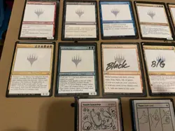 Full pack of 10 Playtest cards + M2 GenCon MTG Magic Unknown w/Gavin Verhey - Image 2