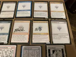 Full pack of 10 Playtest cards + M2 GenCon MTG Magic Unknown w/Gavin Verhey - Image 3