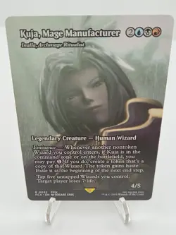 MTG RARE REGULAR - KUJA, MAGE MANAFACTURER 0052 (FCA) FINAL FANTASY - Image 2