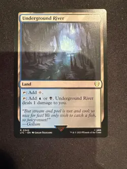 Underground River - 0342 LTC MTG - Rare N/M - Host of Mordor - Image 1