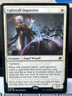 MTG Lightstall Inquisitor Edge of Eternities Regular Rare - Image 1