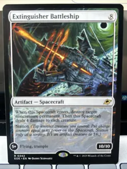 1x Extinguisher Battleship MTG Edge of Eternities NM Magic Regular - Image 1