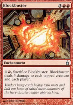 Blockbuster -Foil Medium Play MTG Ravnica - Image 1