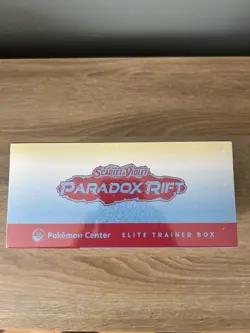 Pokemon TCG - Pokemon Center ETB - Paradox Rift (Roaring Moon) - Factory Sealed - Image 3