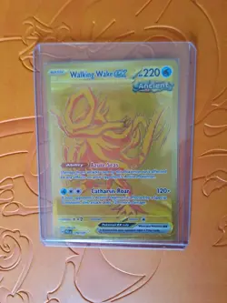 Pokemon Prismatic evolutions walking wake 178/131 Hyper Rare Gold NM/M - Image 1