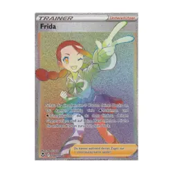POKEMON - Frida 204/195 RAINBOW - Edition: Silberne Sturmwinde - NM - DEUTSCH - Image 1
