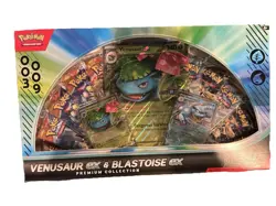Pokemon TCG SV: Venusaur And Blastoise Ex Premium Collection Box IN HAND - Image 1