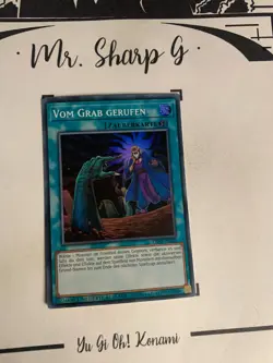 VOM GRAB GERUFEN - LIMIITERTE AUFLAGE EXFO-DESE2 DEUTSCH Yu-Gi-Oh! CARD SUPER R - Image 3